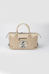 Sac de voyage en cuir Carroll Shelby BIG D 48H Sheep crown écru